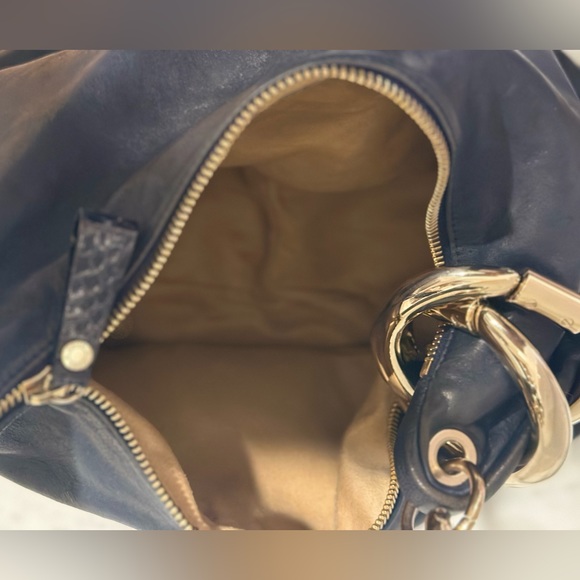 Jimmy Choo Solar Hobo Bag with Python Accents - Comes with COA - Picture 5 of 10